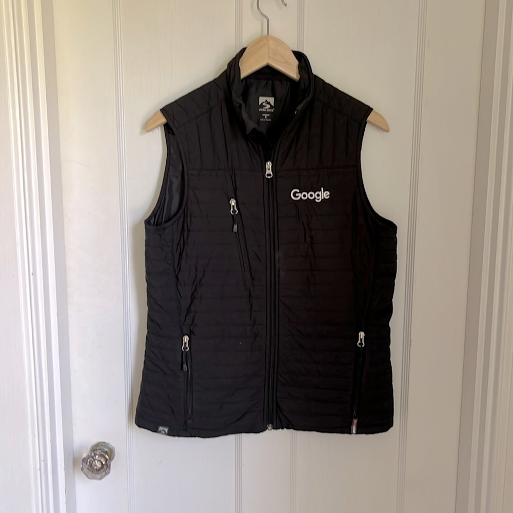 Google Storm Creek Black Katarina Quilted Thermolite Vest.